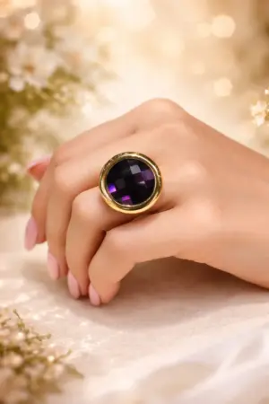 Elegant Gold Plated Ring