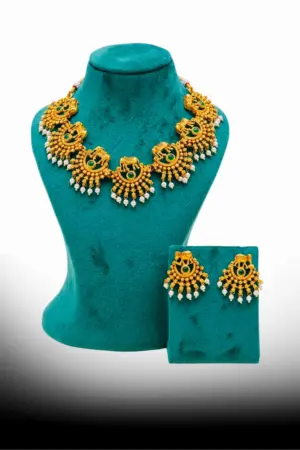 Mayura Pearl Heritage Necklace Set