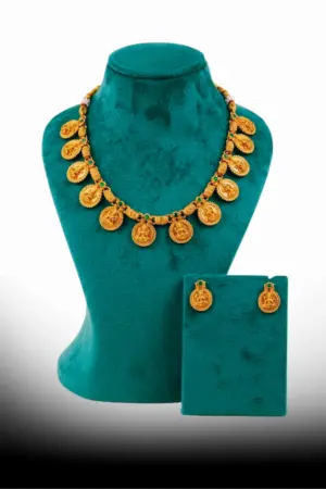 Lakshmi Kasu Necklace Set