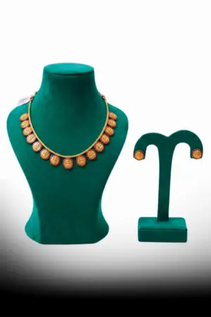 Antique Lakshmi Coin Necklace Set