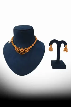 Antique Lakshmi Choker Necklace Set