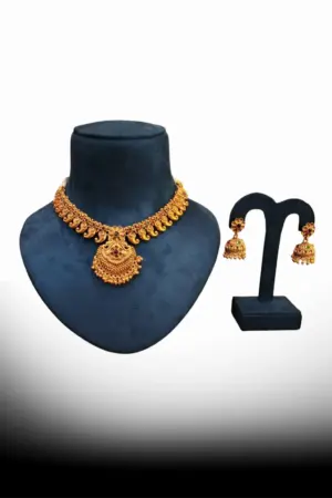 Antique Temple Choker Necklace Set